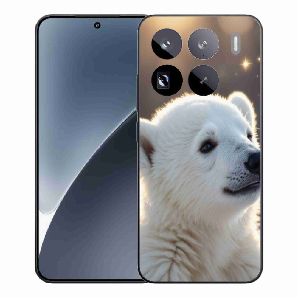 Gélový kryt mmCase na Xiaomi 15 Pro - ľadový medveď