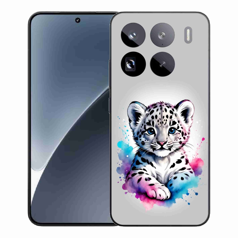 Gélový kryt mmCase na Xiaomi 15 Pro - leopardej mláďa