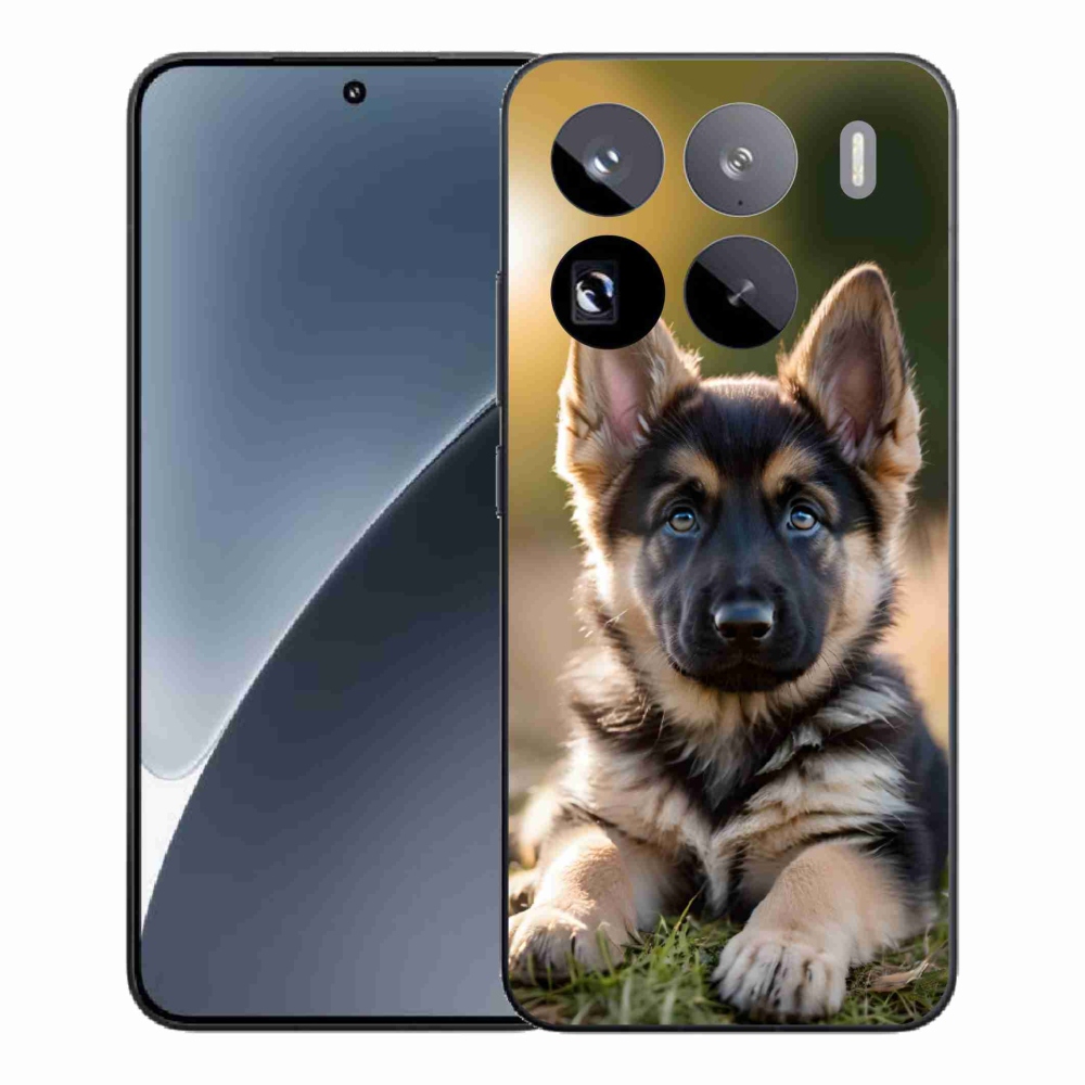 Gélový kryt mmCase na Xiaomi 15 Pro - nemecký ovčiak v prírode