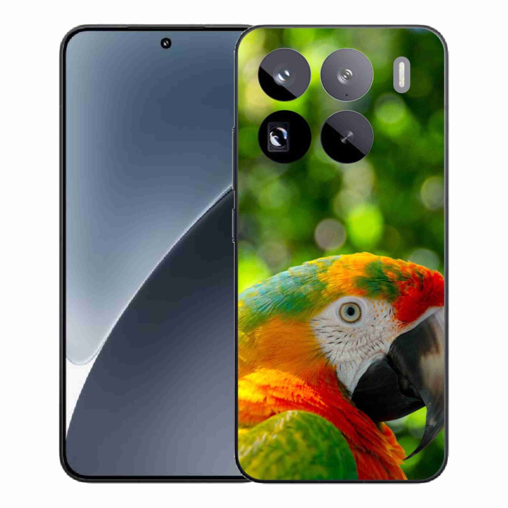 Gélový kryt mmCase na Xiaomi 15 Pro - papagáj ara 3