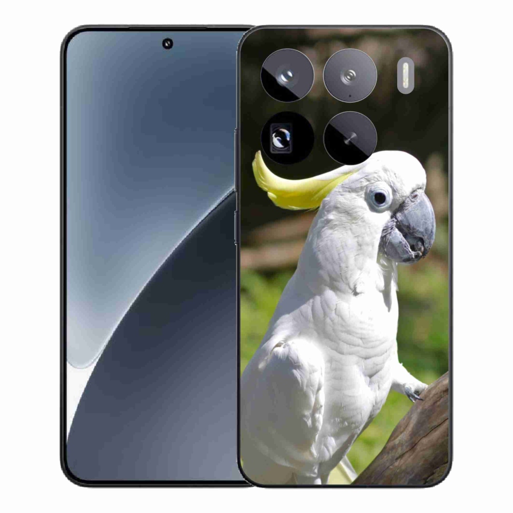Gélový kryt mmCase na Xiaomi 15 Pro - papagáj kakadu 2