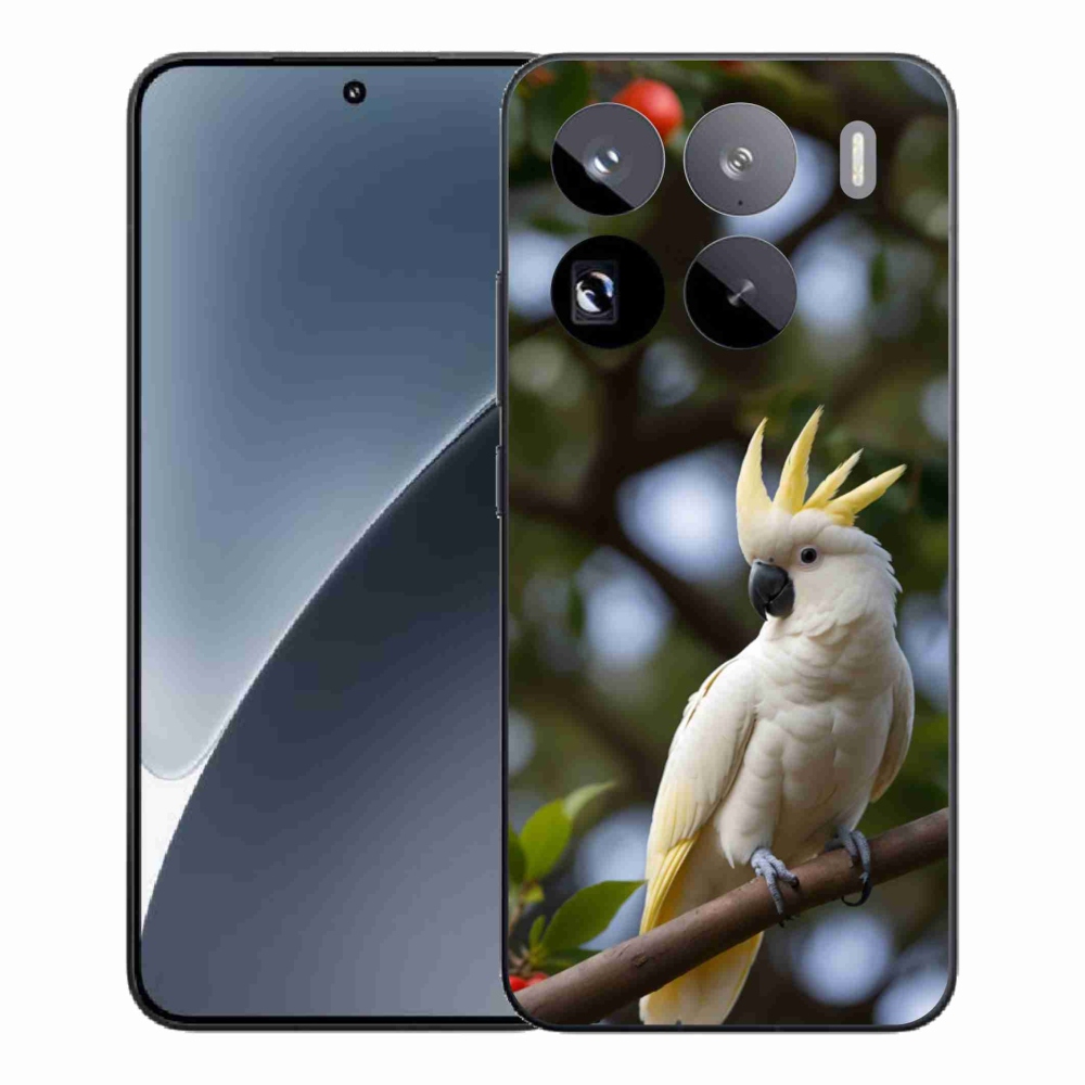 Gélový kryt mmCase na Xiaomi 15 Pro - papagáj kakadu 3