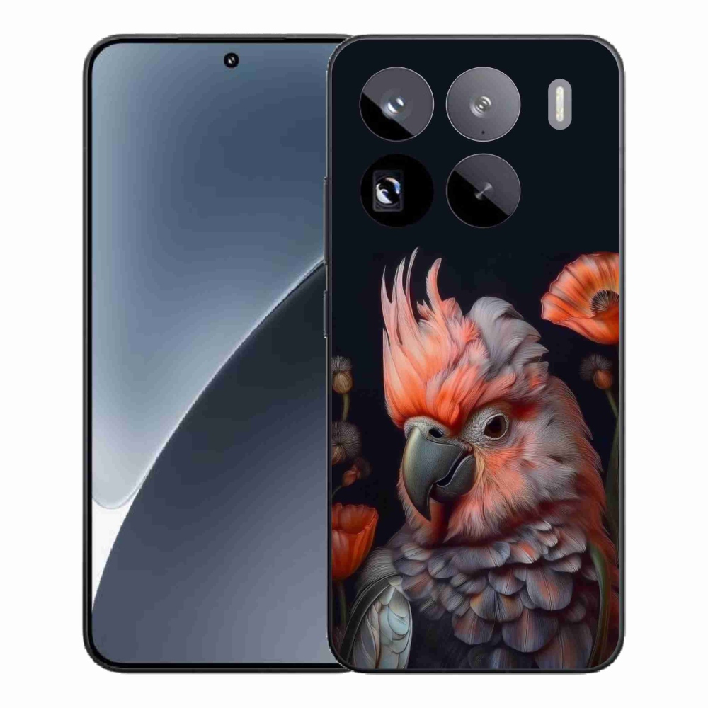 Gélový kryt mmCase na Xiaomi 15 Pro - papagáj kakadu vo farbách