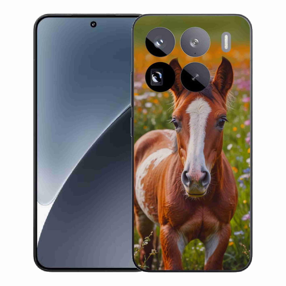 Gélový kryt mmCase na Xiaomi 15 Pro - roztomilé žriebä