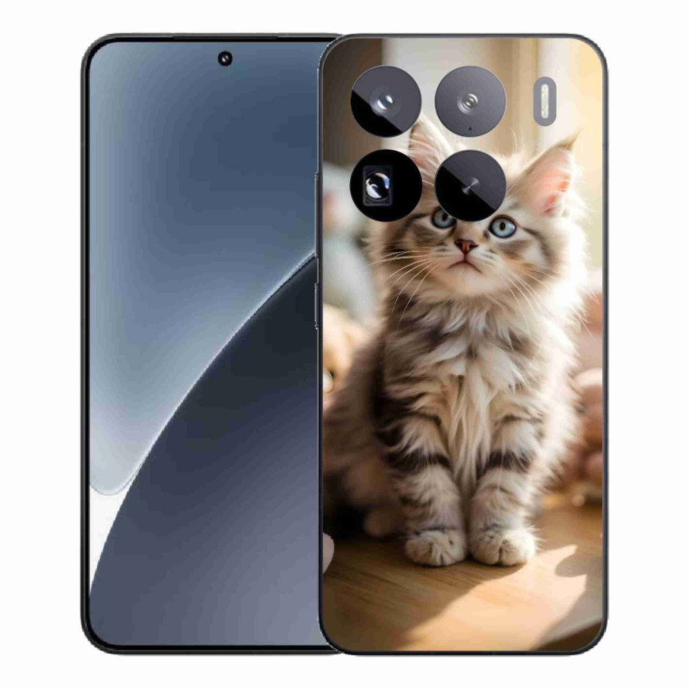 Gélový kryt mmCase na Xiaomi 15 Pro - roztomilé mačiatko 10