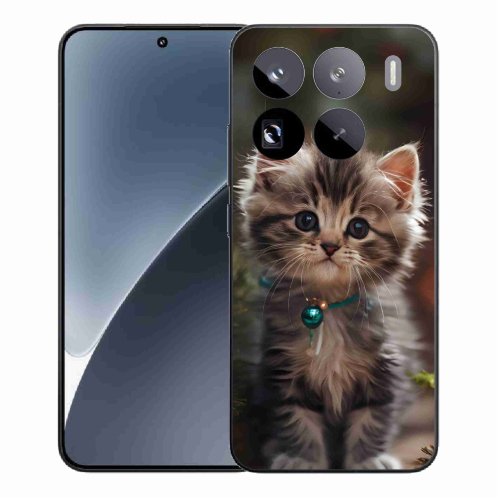 Gélový kryt mmCase na Xiaomi 15 Pro - roztomilé mačiatko 11