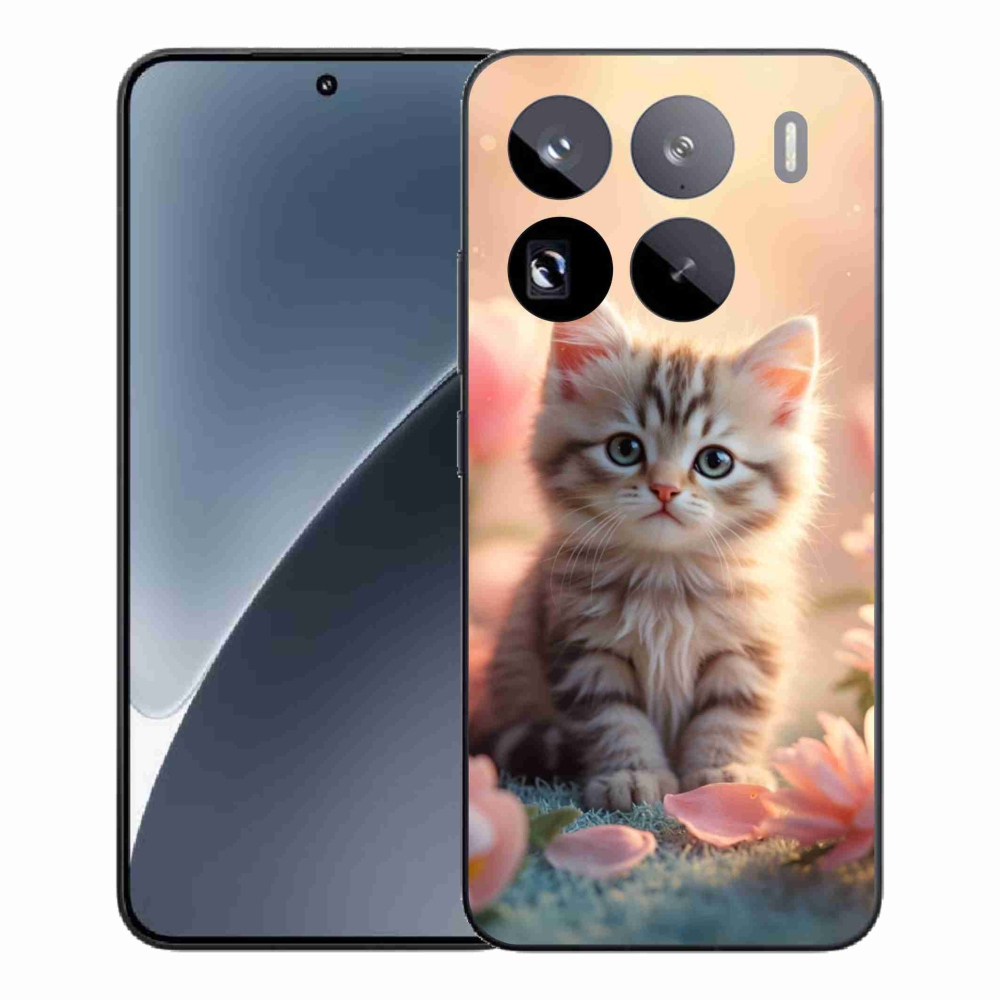 Gélový kryt mmCase na Xiaomi 15 Pro - roztomilé mačiatko 8