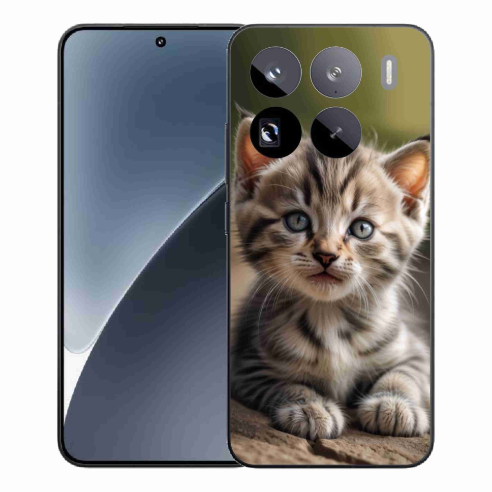 Gélový kryt mmCase na Xiaomi 15 Pro - roztomilé mačiatko 9