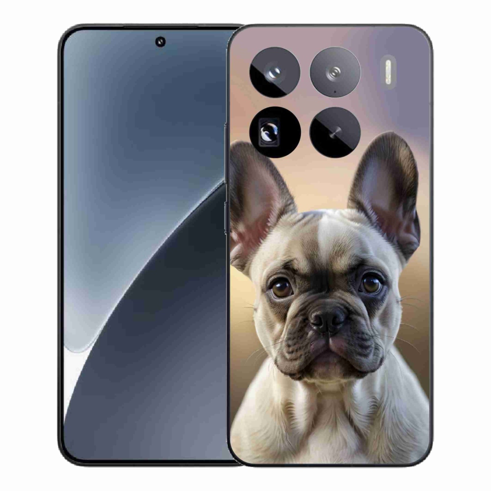 Gélový kryt mmCase na Xiaomi 15 Pro - roztomilý francúzsky buldoček