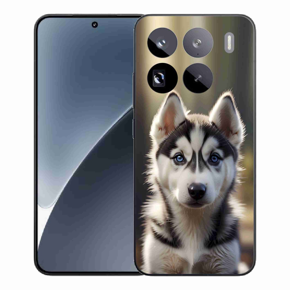 Gélový kryt mmCase na Xiaomi 15 Pro - roztomilý sibírsky husky