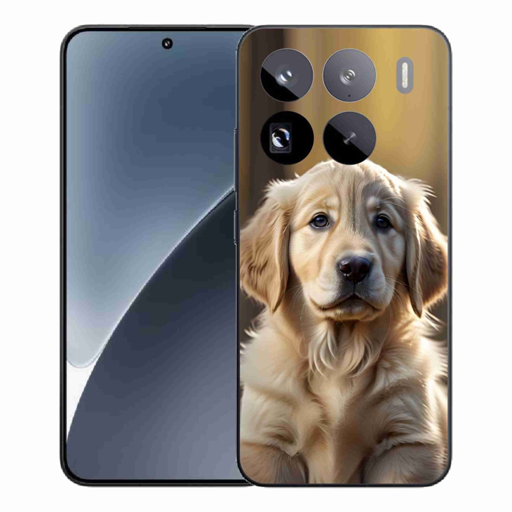 Gélový kryt mmCase na Xiaomi 15 Pro - roztomilý zlatý retriever