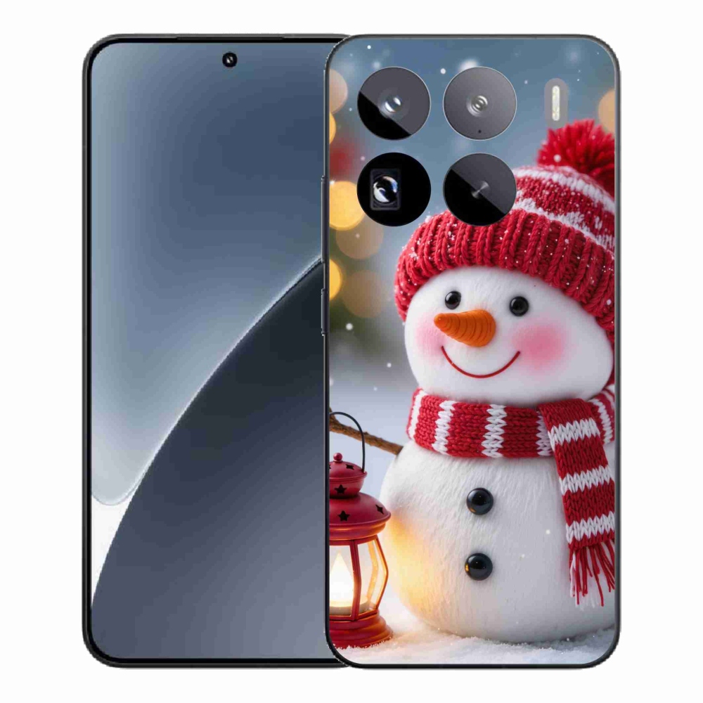 Gélový kryt mmCase na Xiaomi 15 Pro - snehuliak 2