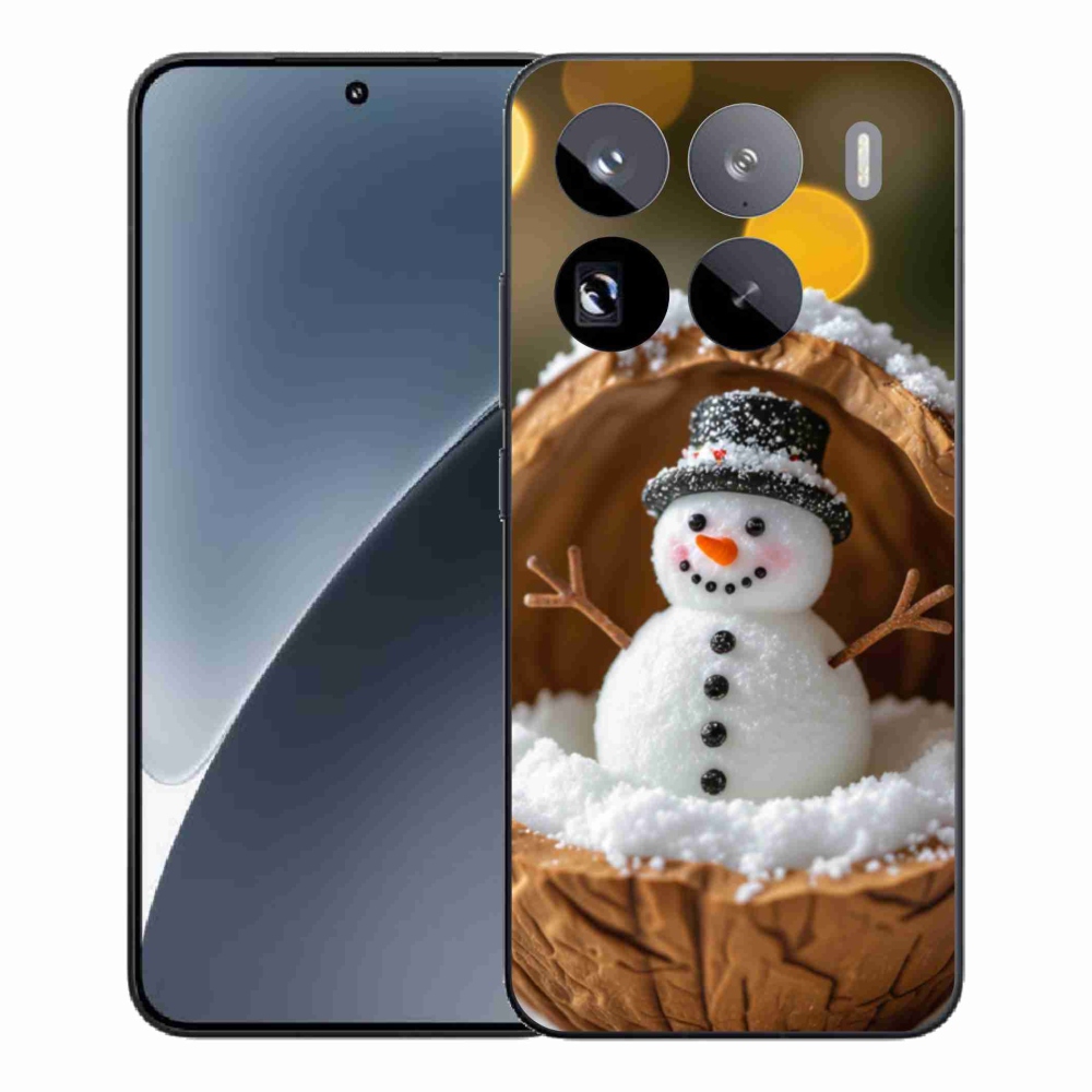 Gélový kryt mmCase na Xiaomi 15 Pro - snehuliak 4