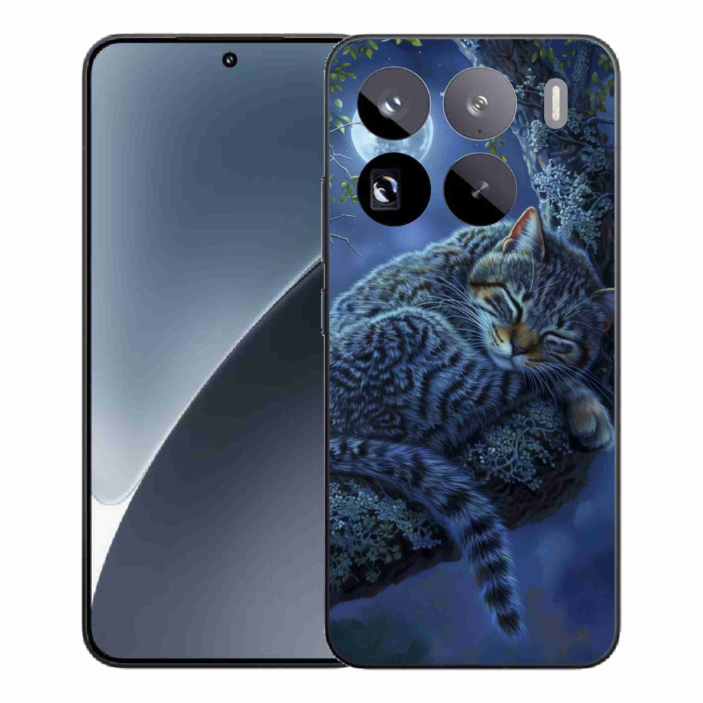 Gélový kryt mmCase na Xiaomi 15 Pro - spiaca mačka