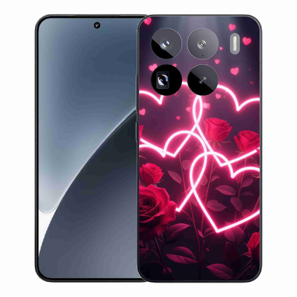 Gélový kryt mmCase na Xiaomi 15 Pro - srdce lásky