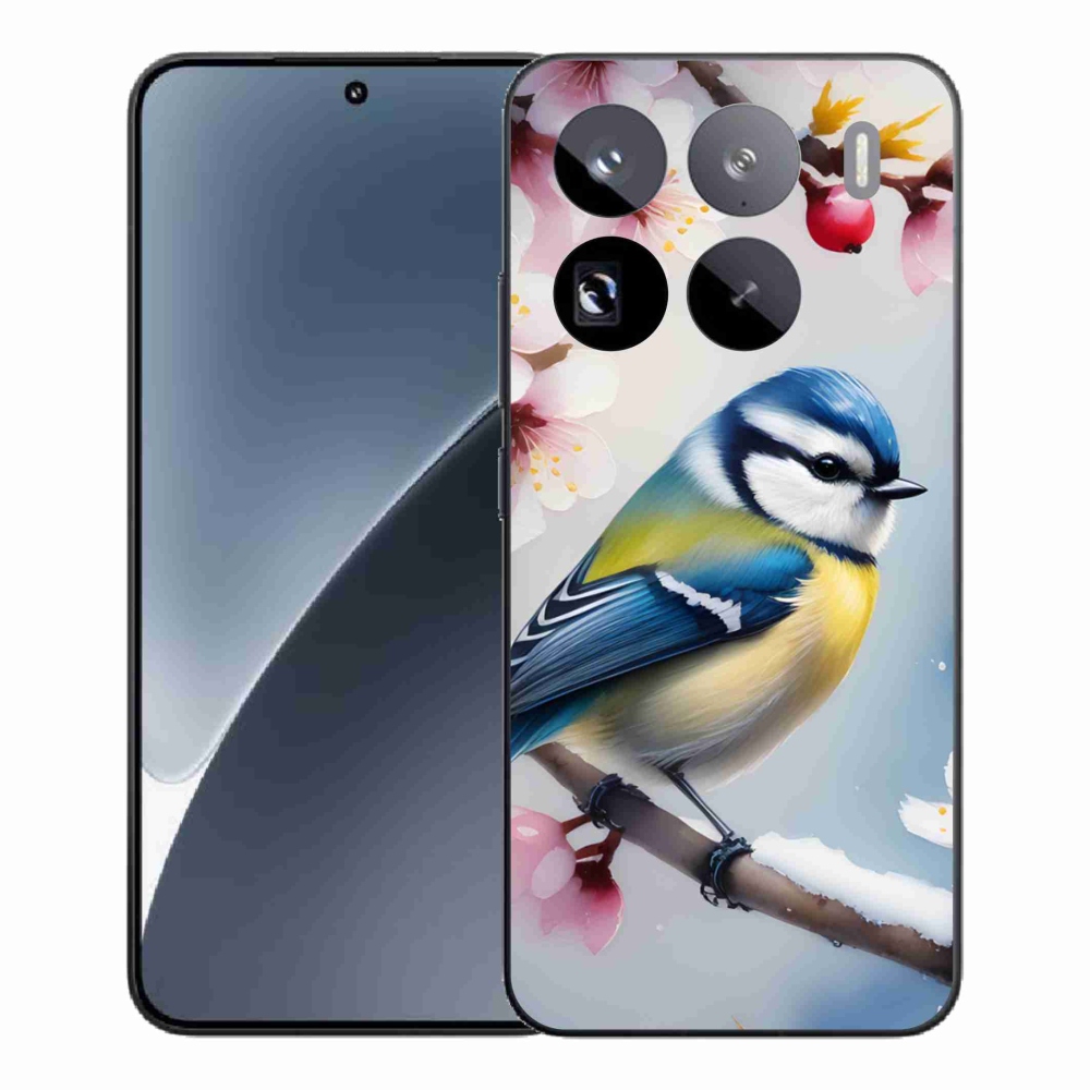 Gélový kryt mmCase na Xiaomi 15 Pro - sýkorka