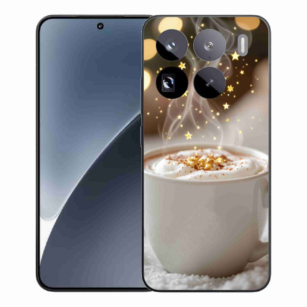 Gélový kryt mmCase na Xiaomi 15 Pro - vianočný horúci nápoj