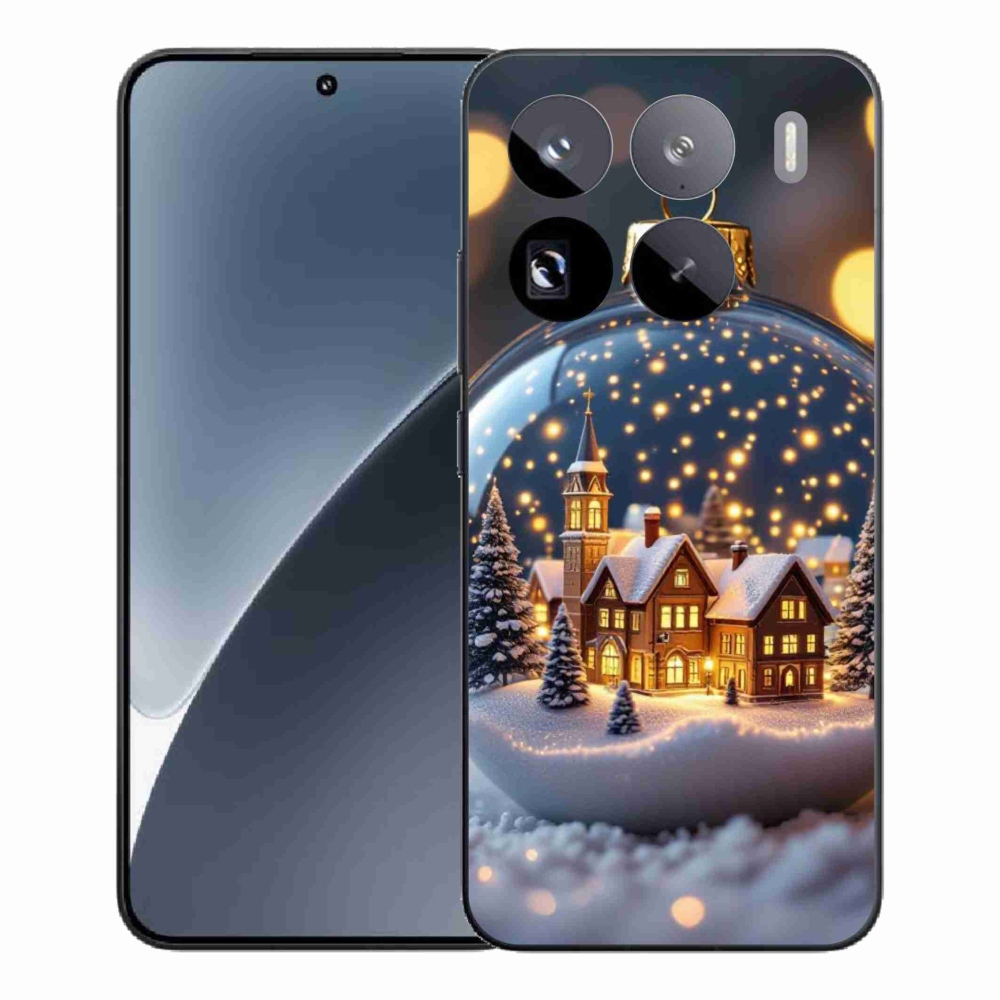 Gélový kryt mmCase na Xiaomi 15 Pro - vianočné gule 4