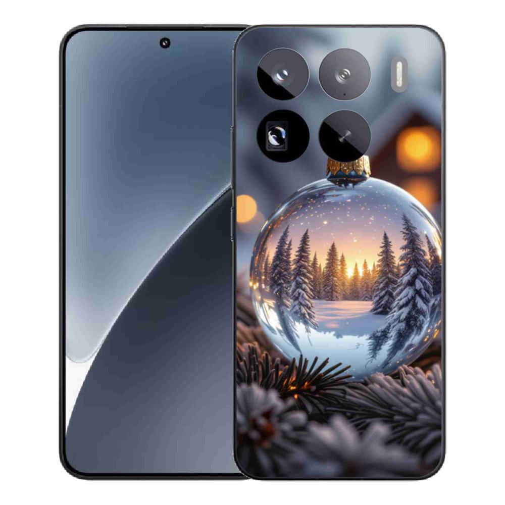 Gélový kryt mmCase na Xiaomi 15 Pro - vianočná ozdoba