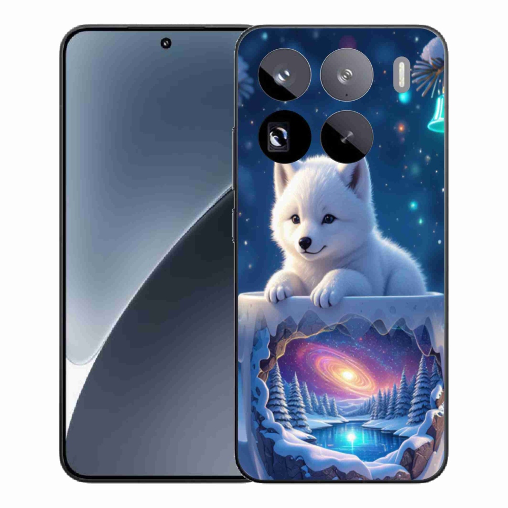 Gélový kryt mmCase na Xiaomi 15 Pro - vianočné šteňa