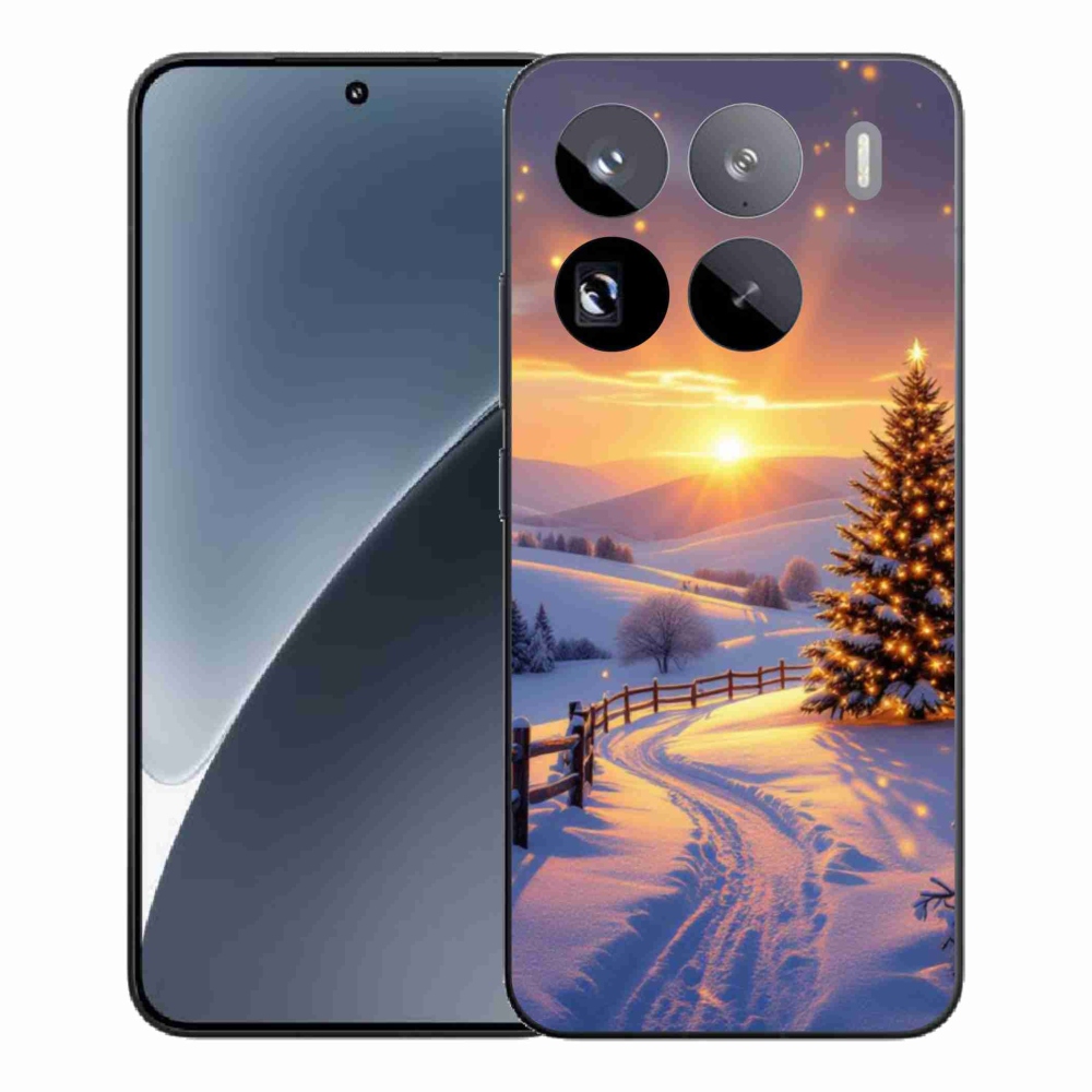 Gélový kryt mmCase na Xiaomi 15 Pro - zimná krajina