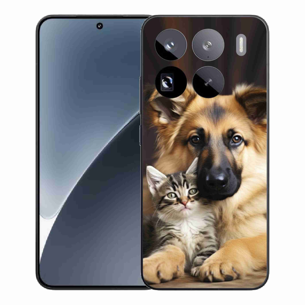 Gélový kryt mmCase na Xiaomi 15 Pro - zvieracie priateľstvo