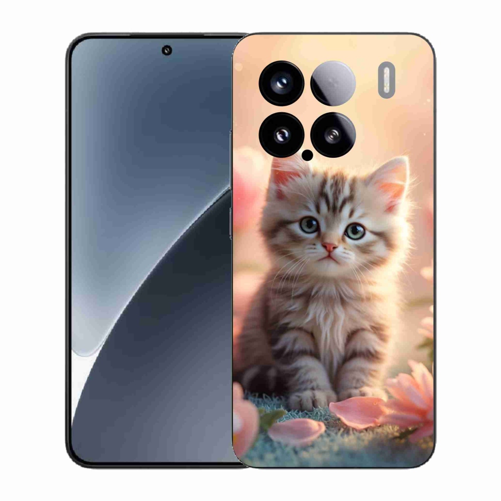 Gélový kryt mmCase na Xiaomi 15 - roztomilé mačiatko 8