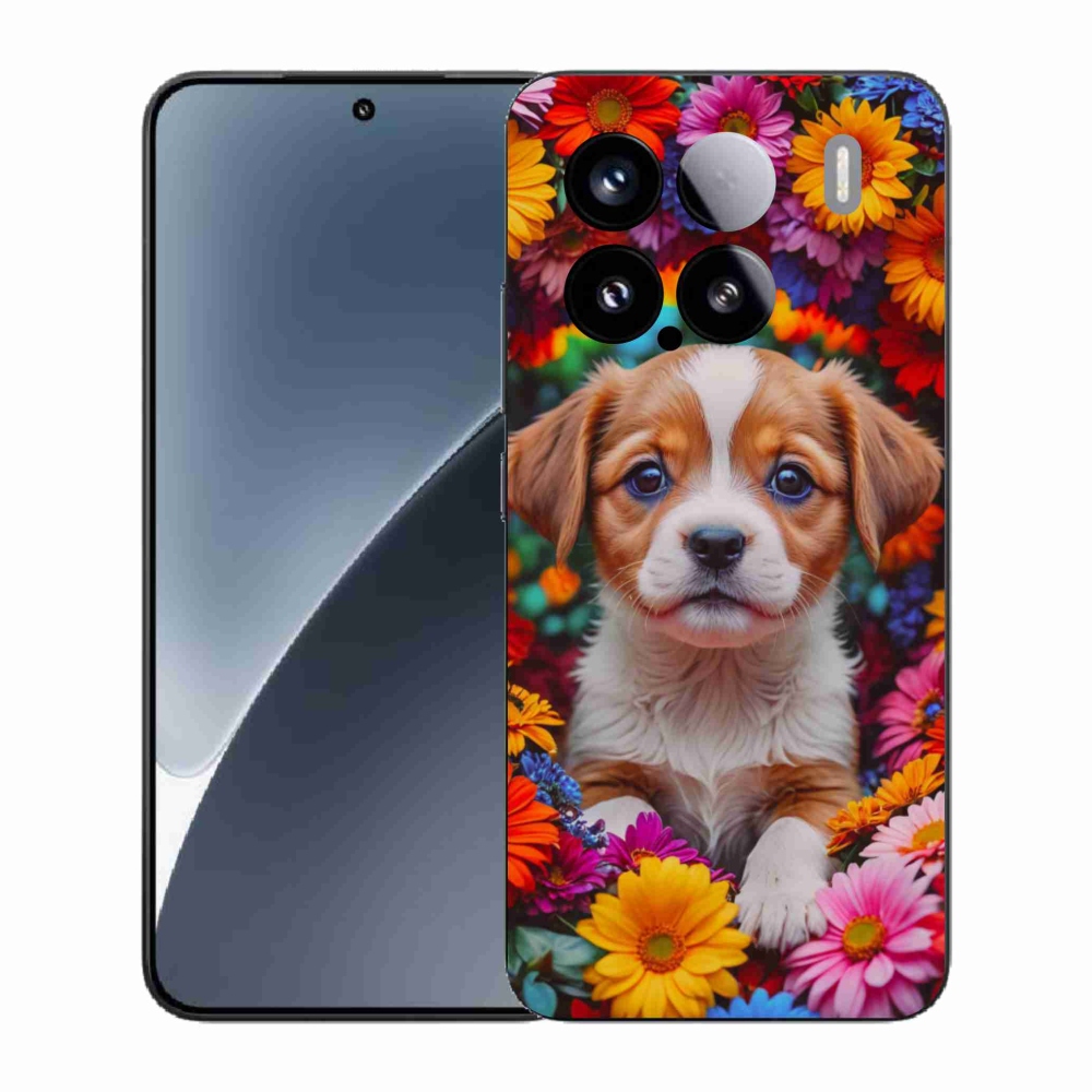 Gélový kryt mmCase na Xiaomi 15 - roztomilé šteňa