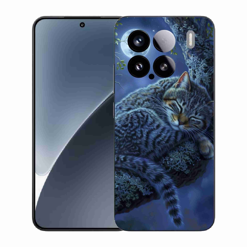 Gélový kryt mmCase na Xiaomi 15 - spiaca mačka