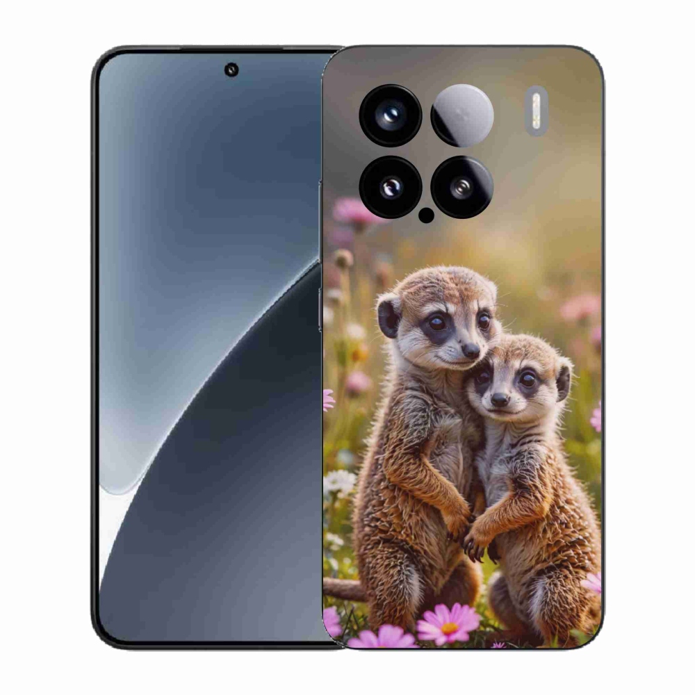 Gélový kryt mmCase na Xiaomi 15 - surikatí duo