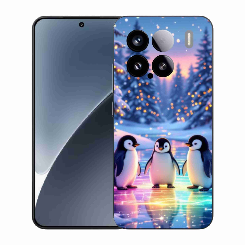 Gélový kryt mmCase na Xiaomi 15 - tučniaky