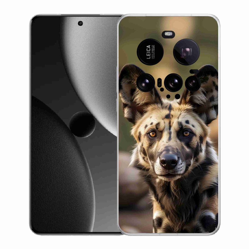 Gélový kryt mmCase na Xiaomi 15 Ultra - africký divoký pes