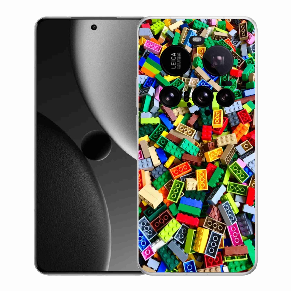 Gélový kryt mmCase na Xiaomi 15 Ultra - farebné stavebné kocky