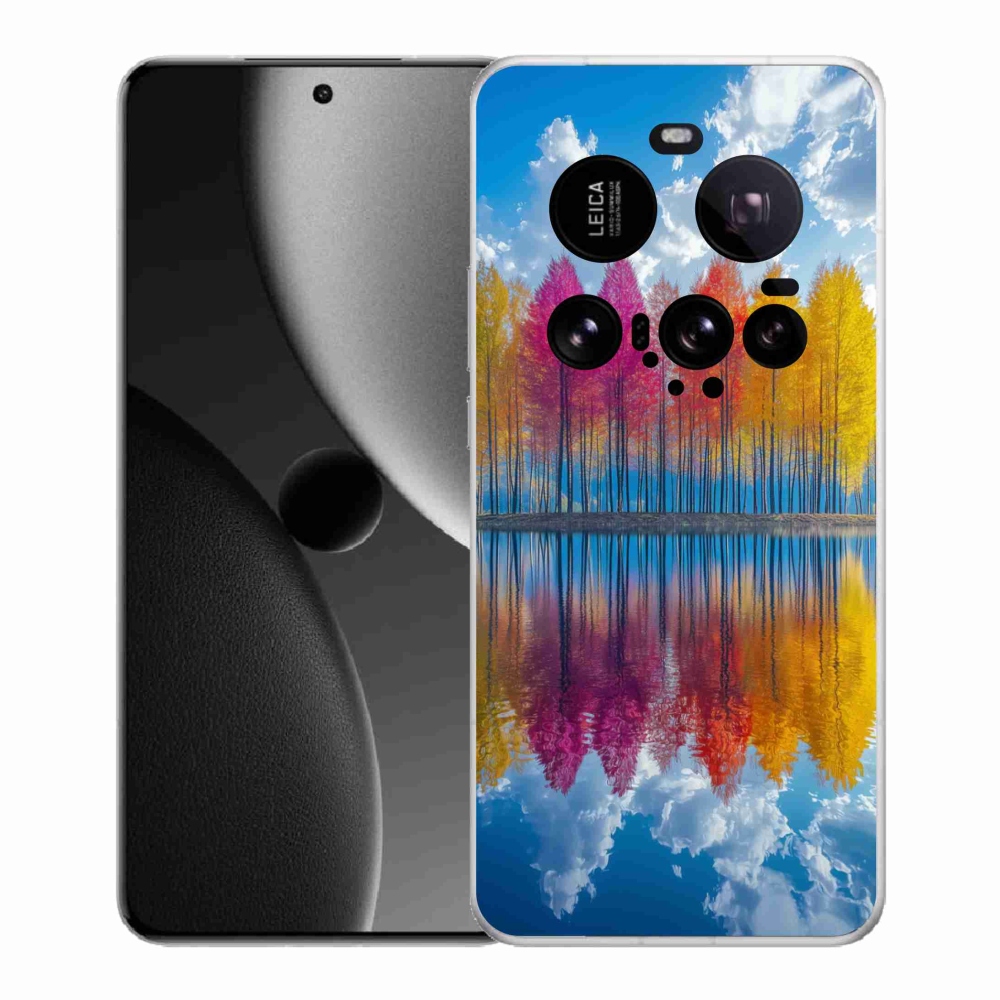 Gélový kryt mmCase na Xiaomi 15 Ultra - farebné stromy