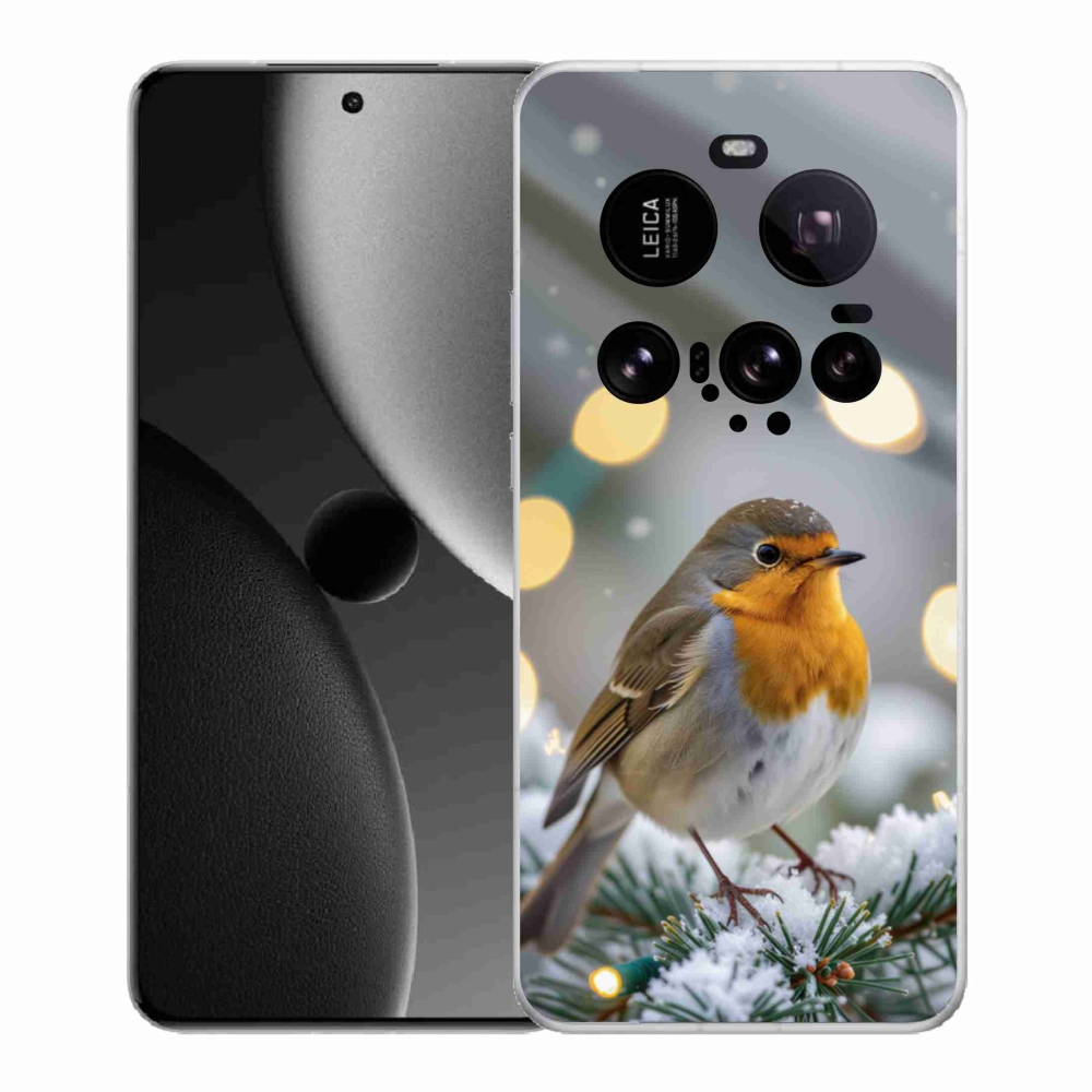 Gélový kryt mmCase na Xiaomi 15 Ultra - červienka v zime