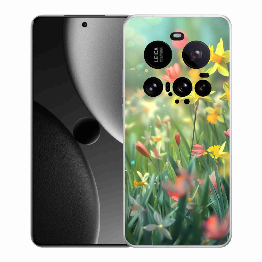 Gélový kryt mmCase na Xiaomi 15 Ultra - jarné kvety