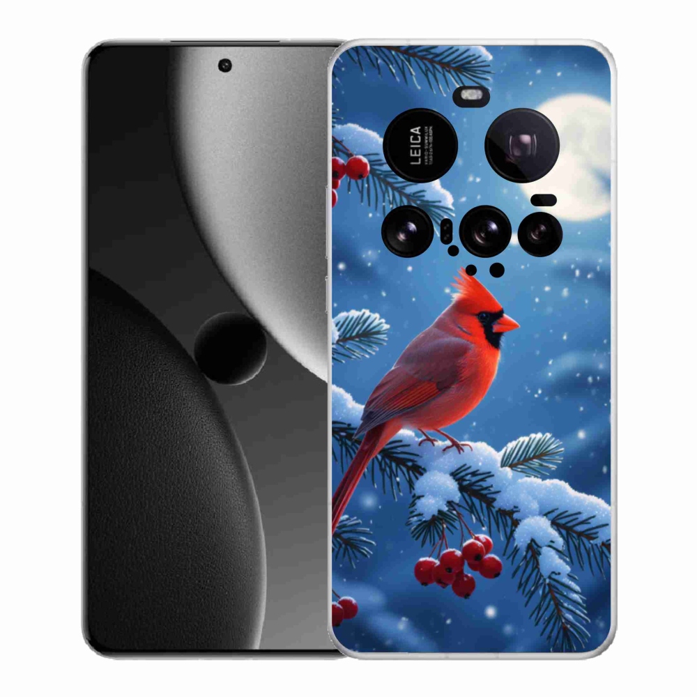 Gélový kryt mmCase na Xiaomi 15 Ultra - kardinál červený