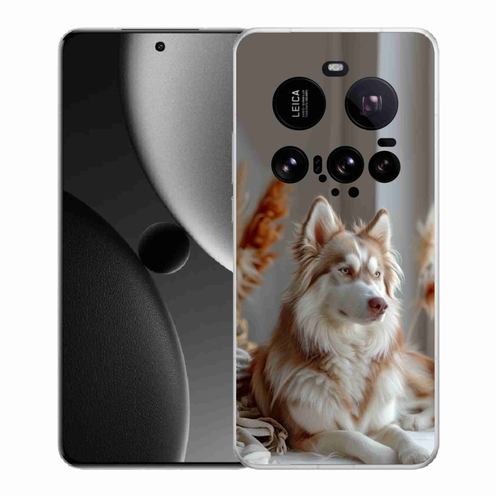 Gélový kryt mmCase na Xiaomi 15 Ultra - pokojný sibírsky husky