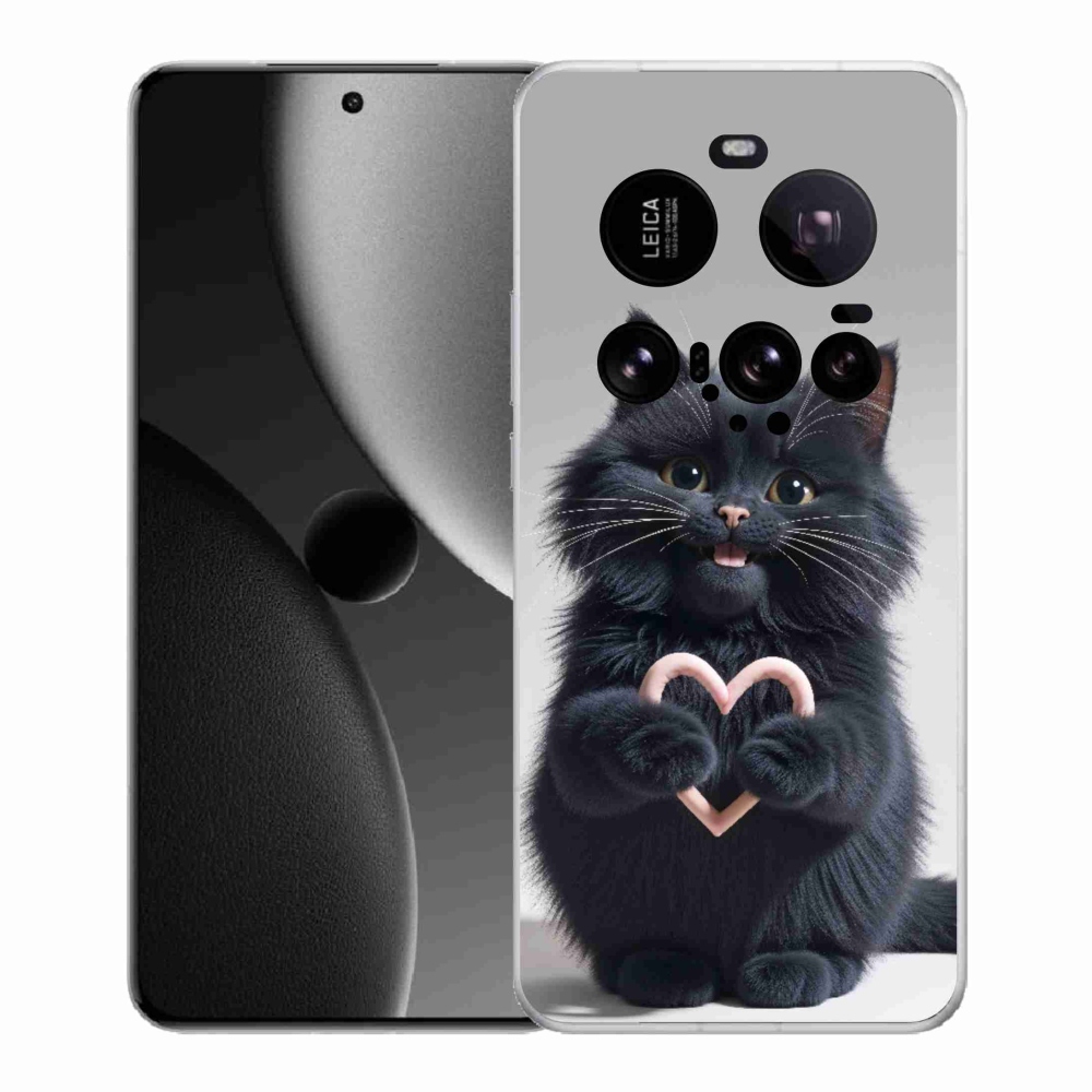 Gélový kryt mmCase na Xiaomi 15 Ultra - mačacia láska 3