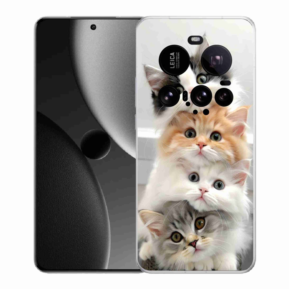 Gélový kryt mmCase na Xiaomi 15 Ultra - mačacia partia