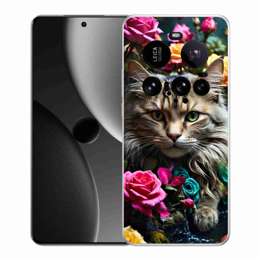 Gélový kryt mmCase na Xiaomi 15 Ultra - mačacie pohľad 2