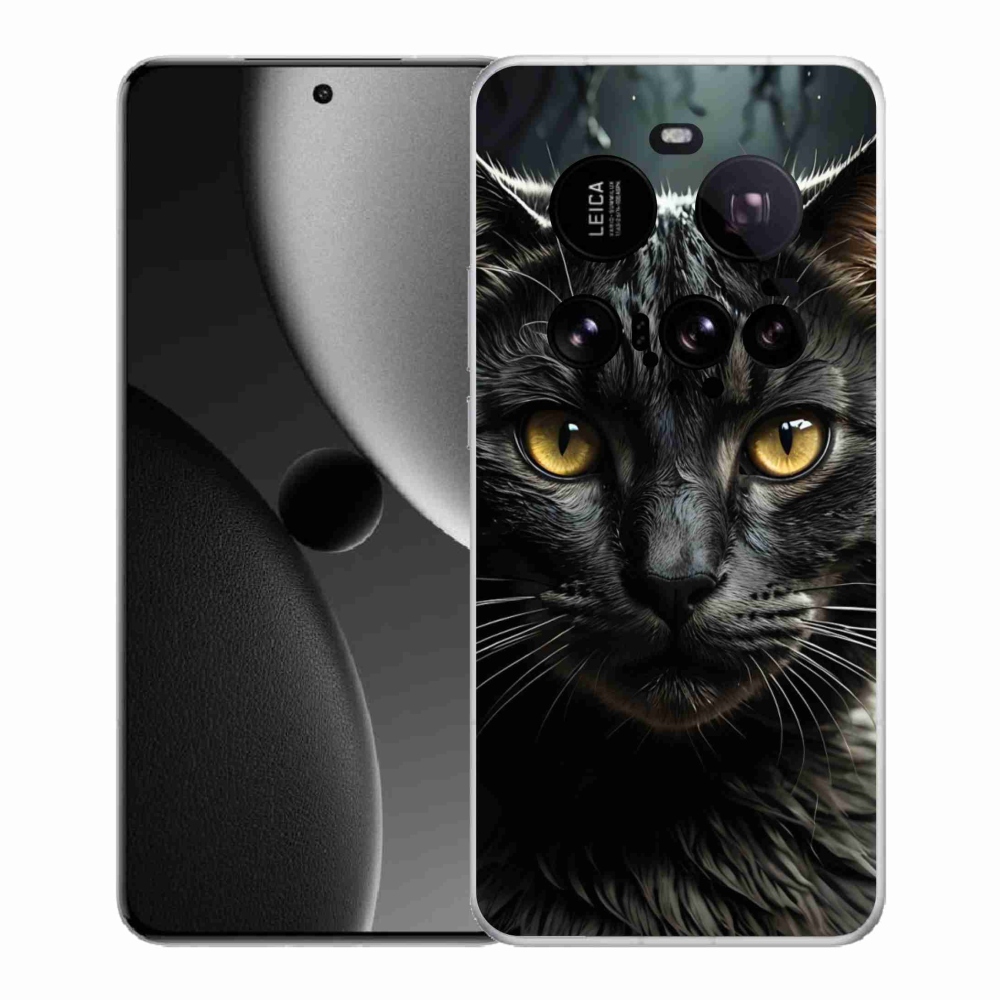 Gélový kryt mmCase na Xiaomi 15 Ultra - mačacie pohľad 3