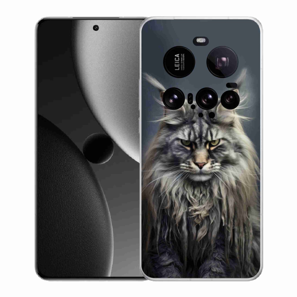Gélový kryt mmCase na Xiaomi 15 Ultra - mačacie pohľad 4