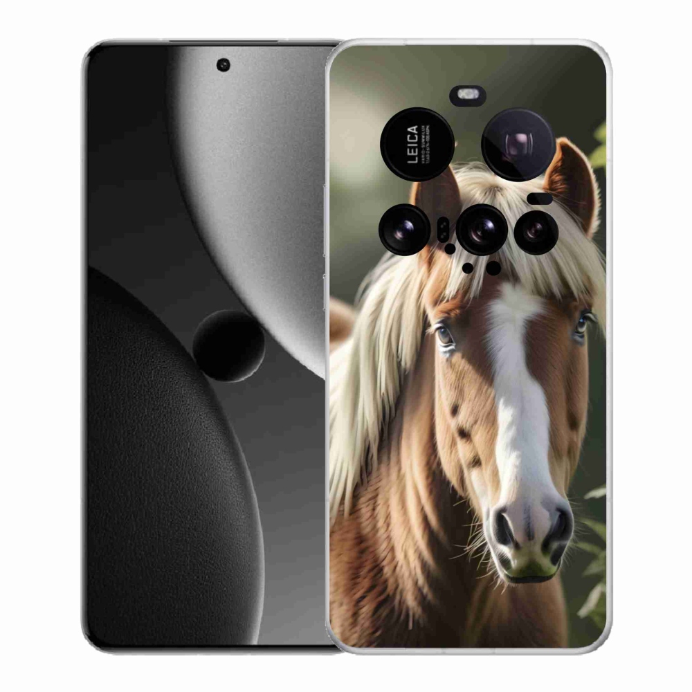 Gélový kryt mmCase na Xiaomi 15 Ultra - kôň so svetlou hrivou