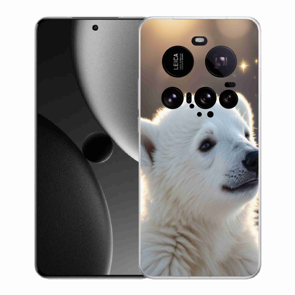 Gélový kryt mmCase na Xiaomi 15 Ultra - ľadový medveď