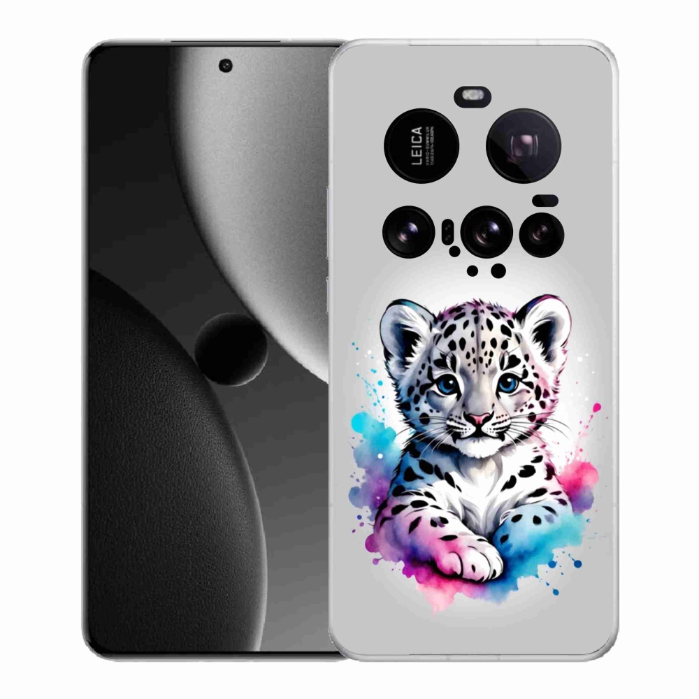 Gélový kryt mmCase na Xiaomi 15 Ultra - leopardej mláďa