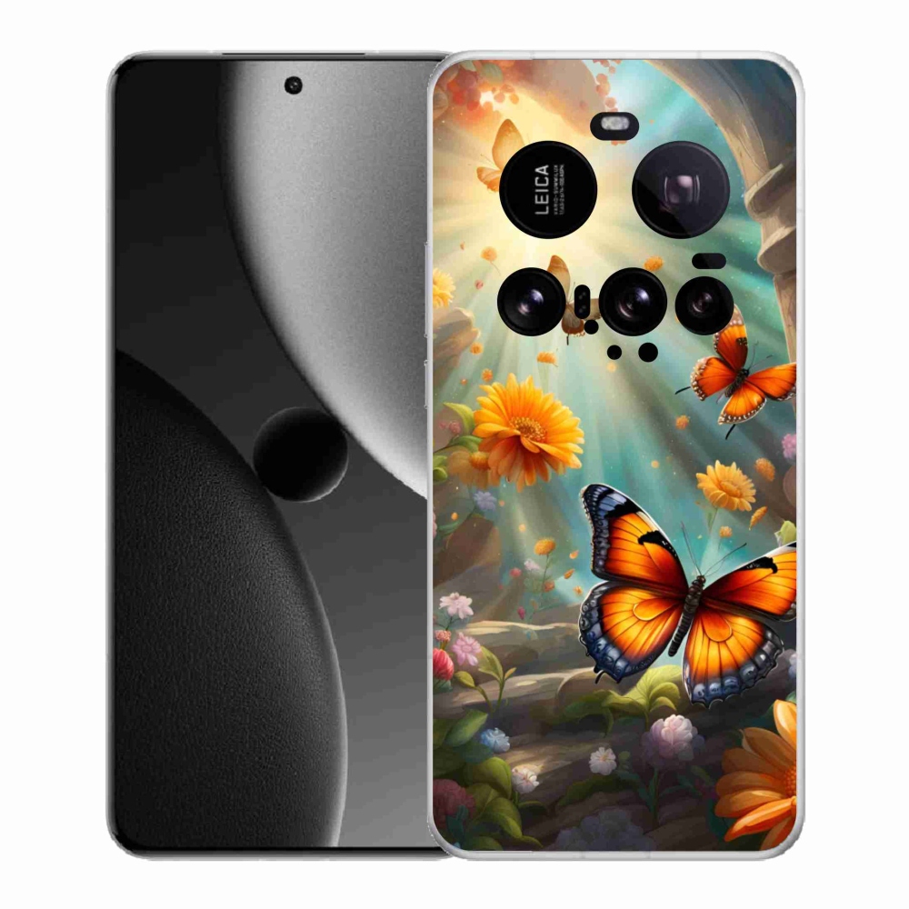 Gélový kryt mmCase na Xiaomi 15 Ultra - motýlia záhrada 2