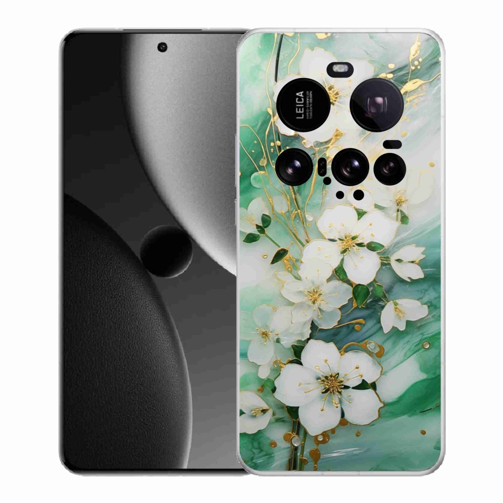 Gélový kryt mmCase na Xiaomi 15 Ultra - nežné kvety