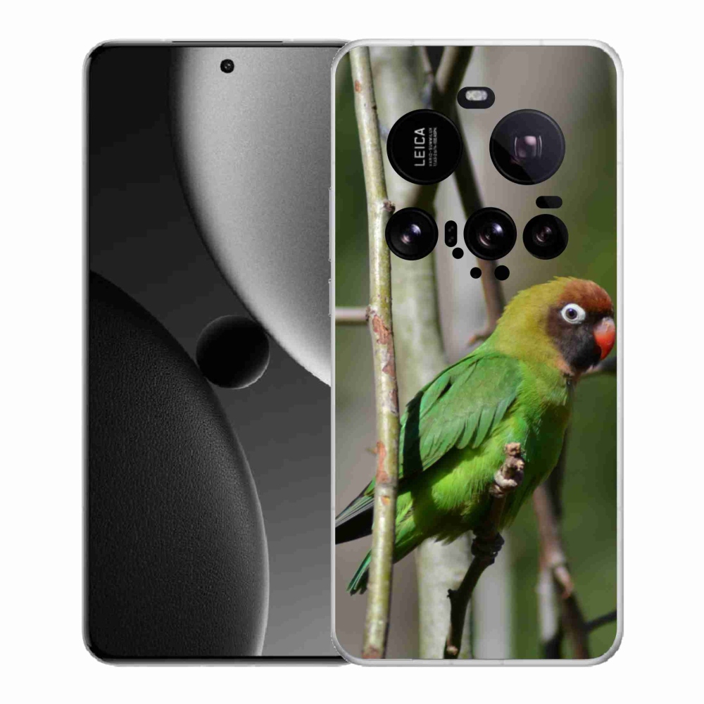 Gélový kryt mmCase na Xiaomi 15 Ultra - papagáj agapornis