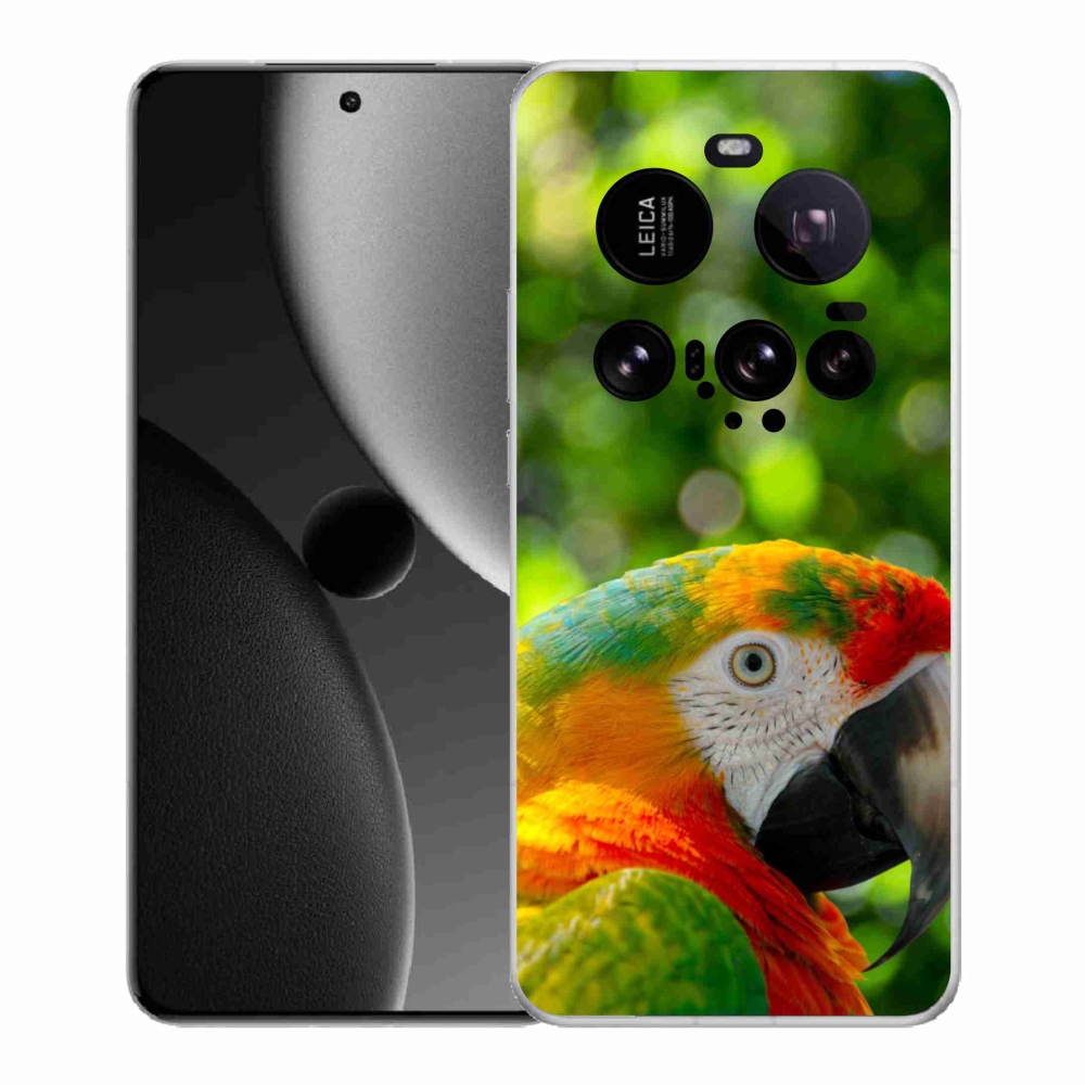Gélový kryt mmCase na Xiaomi 15 Ultra - papagáj ara 3